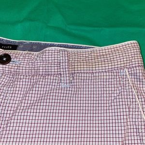 Ted Baker Shorts Mens 32 Pink Chino squares Casual Cotton See description RP2